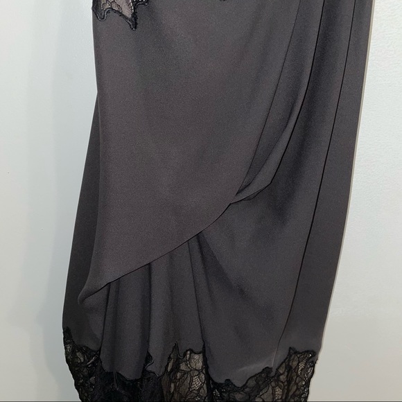 NWT BCBGMAXAZARIA Runway One Shoulder Lace Dress 2